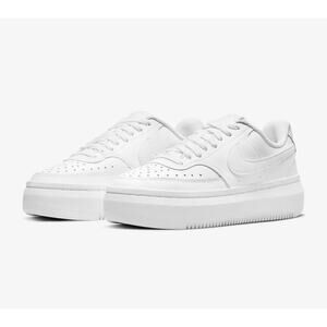 Nike Court Vision Alta / Triple White/ Women's Sneakers New in Box Size 8